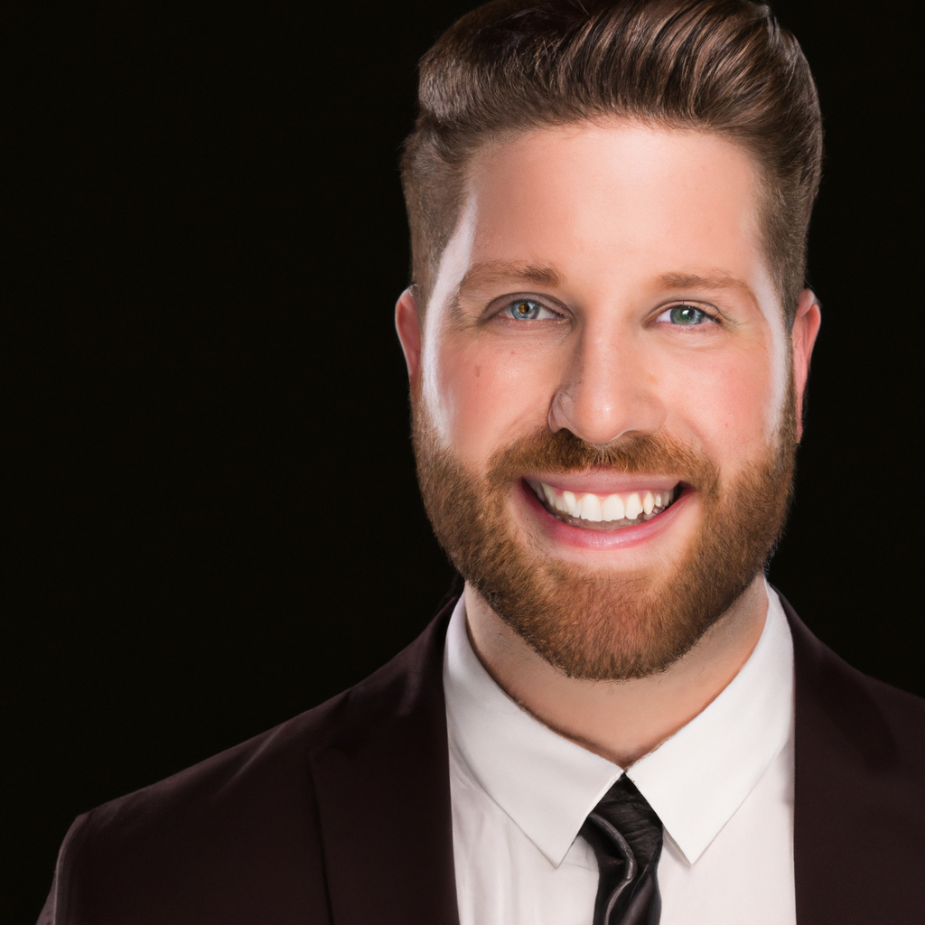 Cliente masculino feliz em traje de negócios